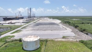 Laydown yard coordination and staging | Industrial Logistics in Sabine Pass
